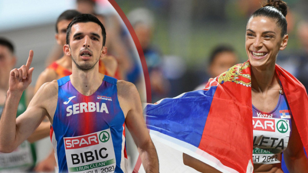 Dve medalje za Srbiju na dvoranskom atletskom EP: Bronze za Vuletu i Bibića