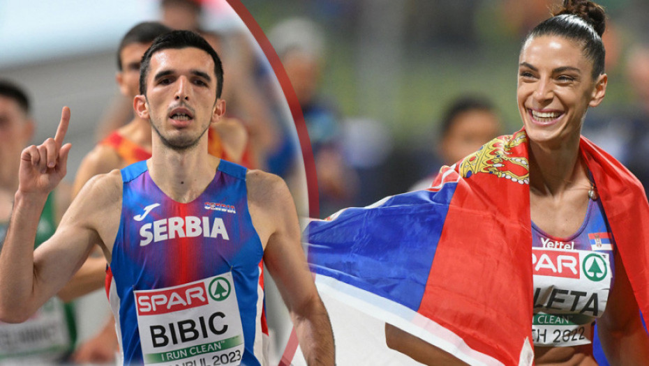 Dve medalje za Srbiju na dvoranskom atletskom EP: Bronze za Vuletu i Bibića