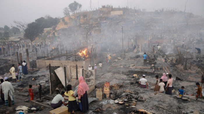 Odbor za istragu požara u izbegličkim kampovima Rohindža u Bangladešu: "Planirani čin sabotaže'