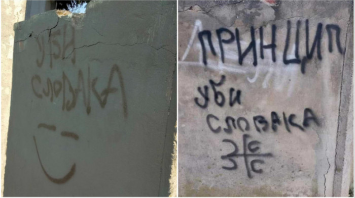 Slučaj kakav se ne pamti u Kisaču za 250 godina: Dva grafita mržnje prema Slovacima za samo nekoliko dana