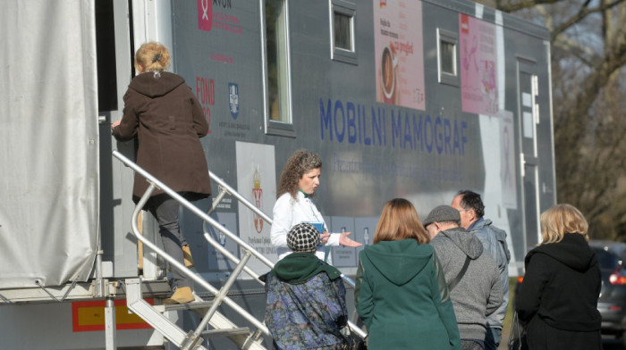 Besplatni pregledi u mobilnom mamografu na Kalemegdanu