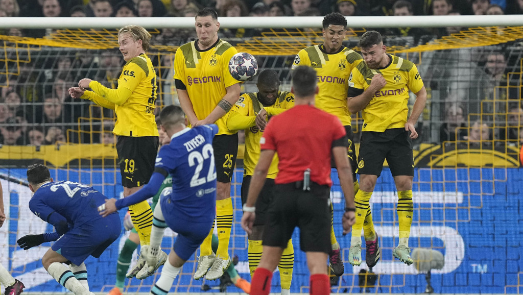 Liga šampiona: Čelsi juri preokret protiv Dortmunda u Londonu