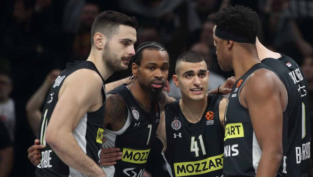 Nazire se plej-of Evrolige: Partizan nadigrao Virtus u Bolonji