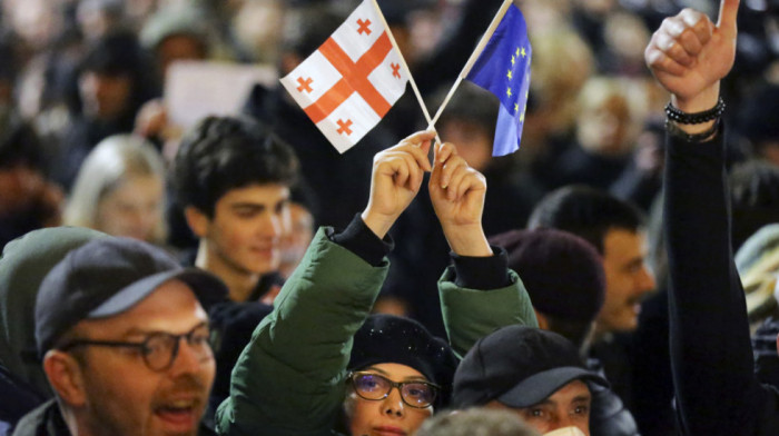 Protest u Tbilisiju: Demonstranti traže da Gruzija primeni preporuke EU