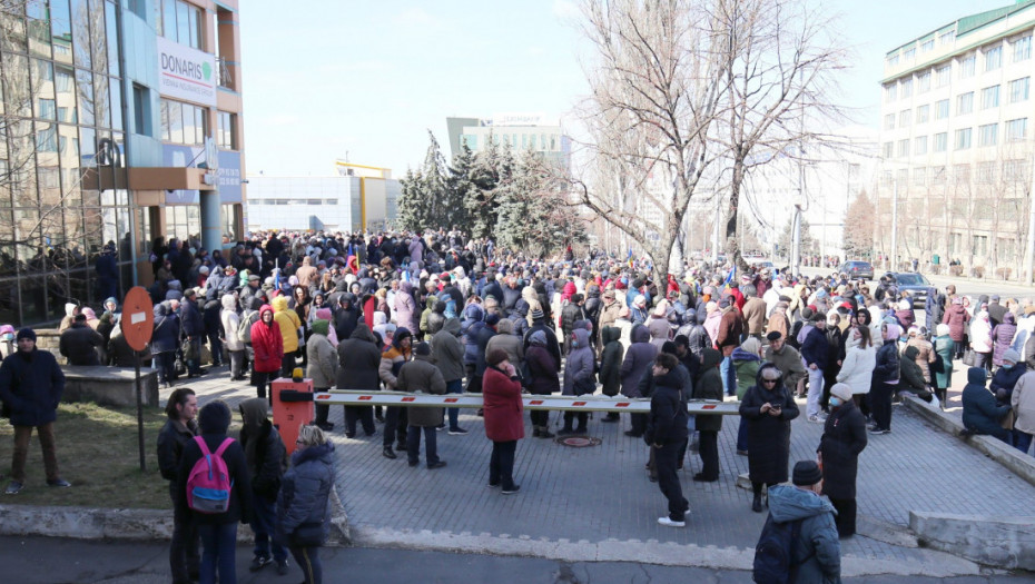 Sukob demonstranata i policije na protestima u Moldaviji