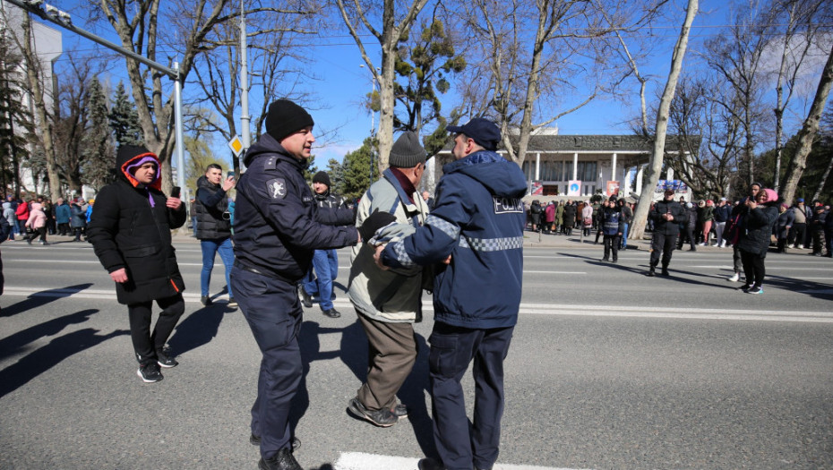 Na protestima u Kišinjevu uhapšena 54 demonstranta