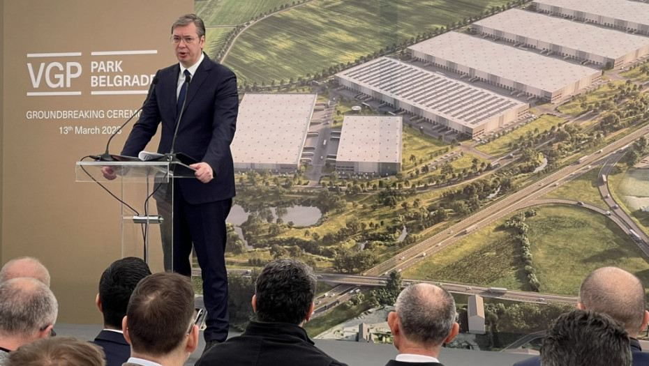 Počeli radovi na izgradnji VGP parka, Vučić: "Novi kapaciteti će povećati konkurentnost Srbije i privući investitore"