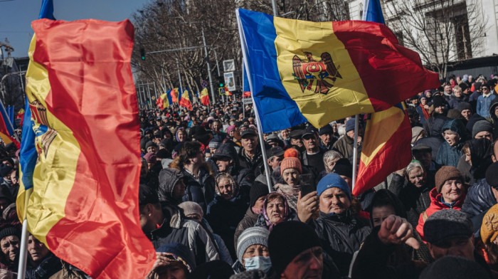 Protest ispred nemačke ambasade u Kišinjevu zbog "militarizacije Moldavije"