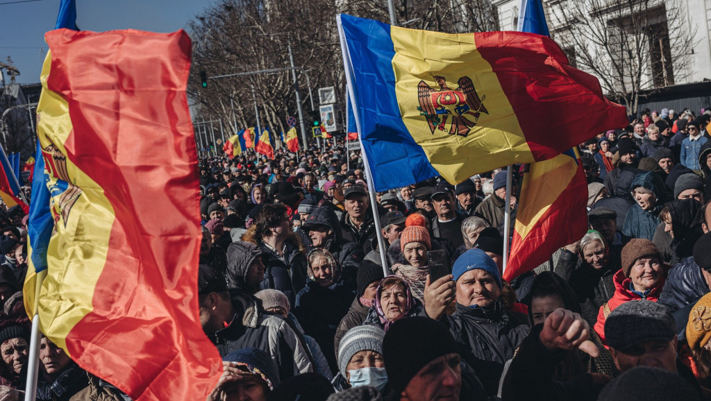 Protest ispred nemačke ambasade u Kišinjevu zbog "militarizacije Moldavije"