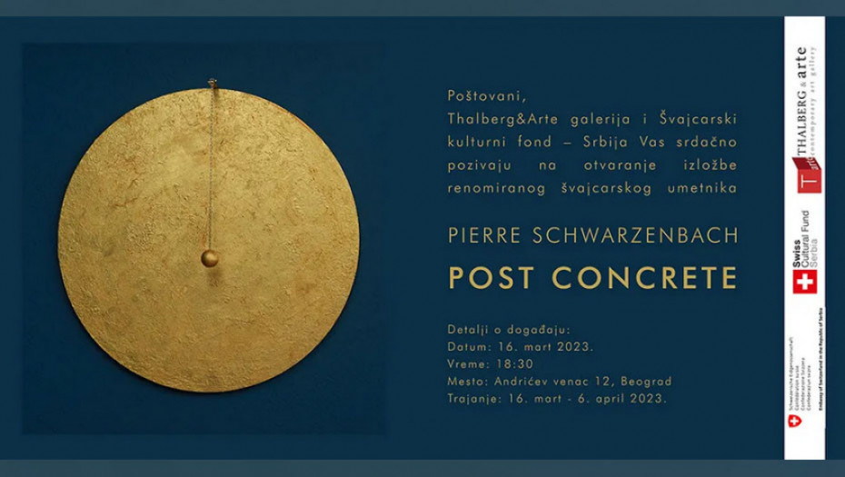 Otvorena izložba "Post Concrete" Pjera Švarcenbaha u beogradskoj ARTE Galeriji
