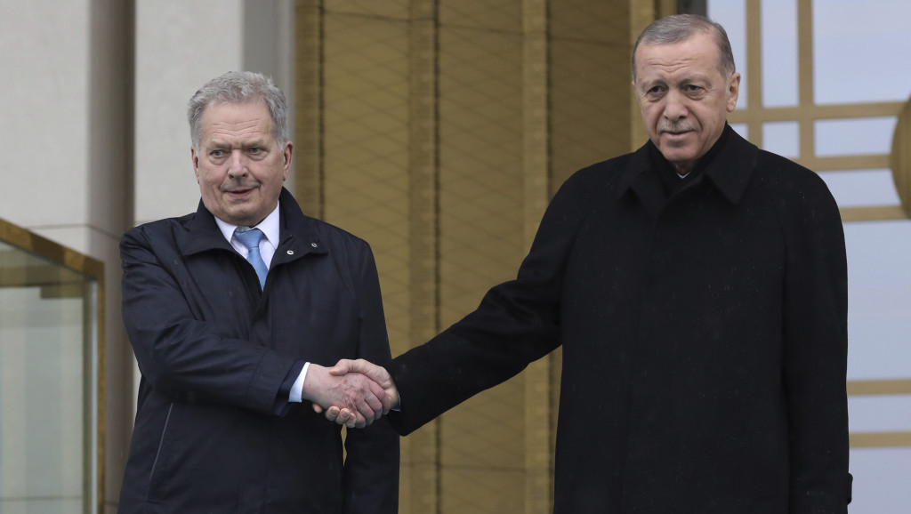 Turska dala "zeleno svetlo" Finskoj, Erdogan traži od parlamenta da ratifikuje zahtev za članstvo u NATO