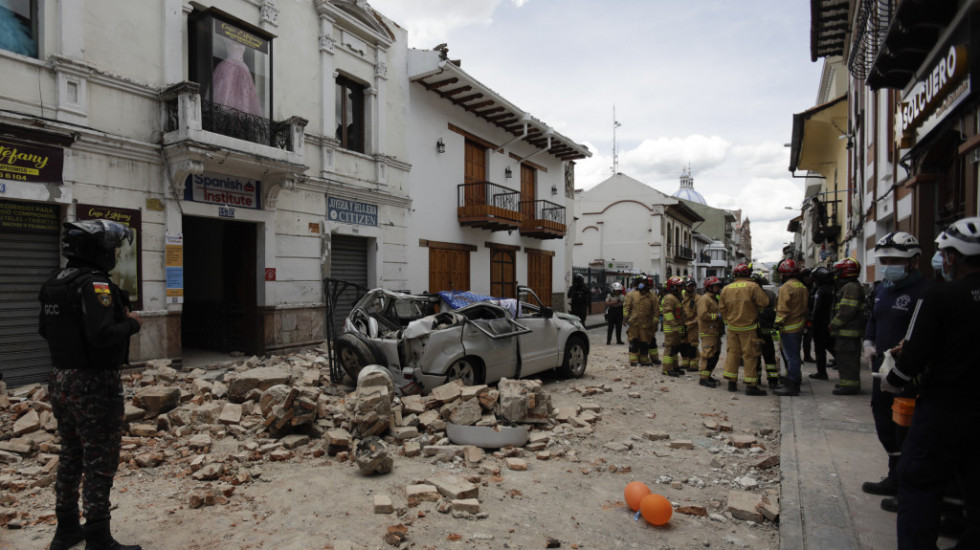 Zemljotres jačine 6,8 stepeni pogodio Ekvador: Poginulo najmanje 12 osoba, oštećene kuće i zgrade