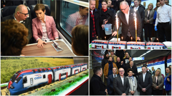 Obeležen prvi rođendan voza "Soko", Brnabić: "Brza pruga je prekretnica"