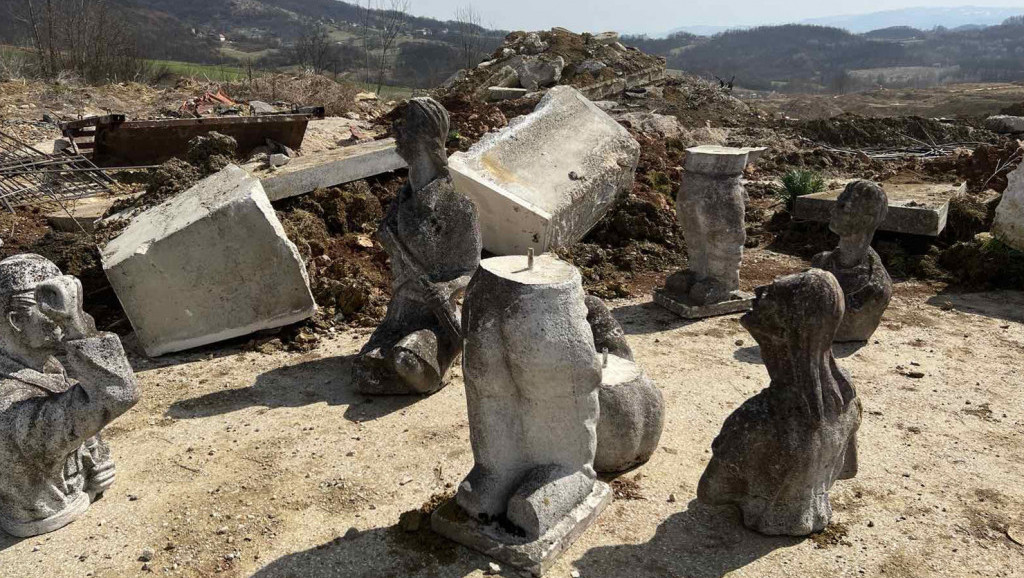 Vesić traži hitnu rekonstrukciju Spomenika palim borcima koji su oštetili izvođači radova na auto-putu