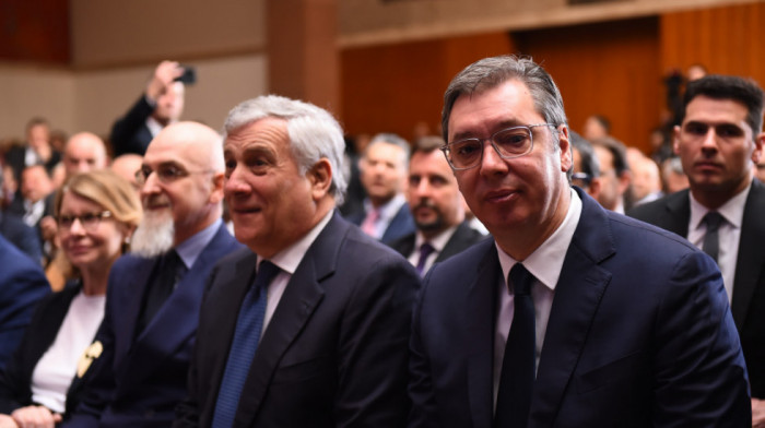 Tajani čestitao Srpskoj naprednoj stranci 17. godišnjicu postojanja: Evropa se nalazi u delikatnom dobu istorije