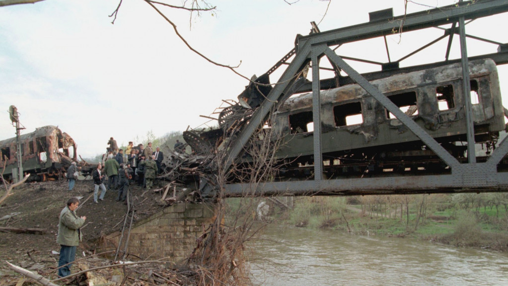 NATO na današnji dan 1999. bombardovao voz u Grdeličkoj klisuri