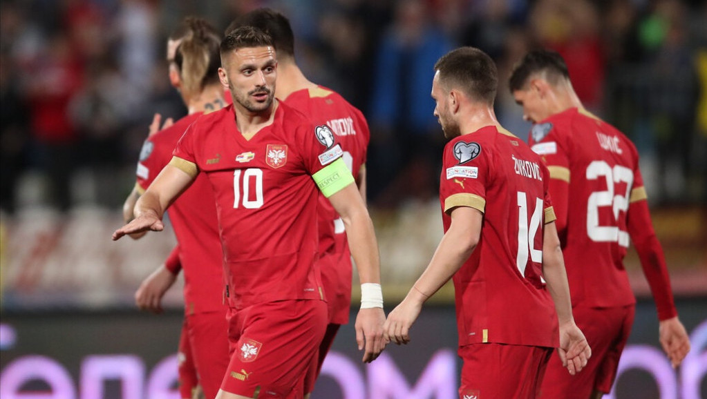 (UŽIVO) Srbija - Litvanija 2:0: Dušan Vlahović gura "orlove" ka prvoj pobedi