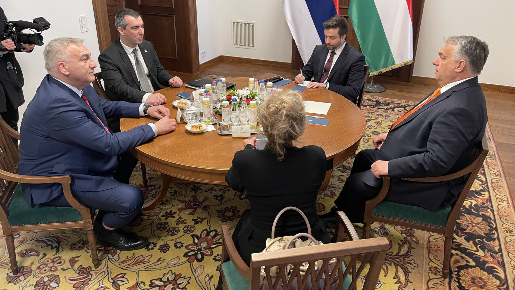 Orlić se sastao sa Orbanom u okviru zvanične posete Mađarskoj: Ponosni smo na iskreno prijateljstvo dva naroda