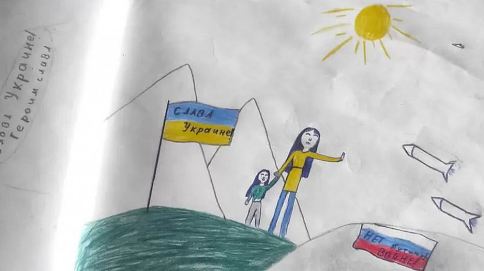 Otac u Rusiji osuđen na dve godine zatvora zbog antiratnog crteža njegove ćerke