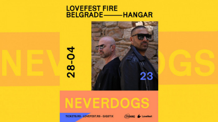 Lovefest Fire 28. aprila u Beogradu: Neverdogs nastupaju uz Džejmija Džounsa