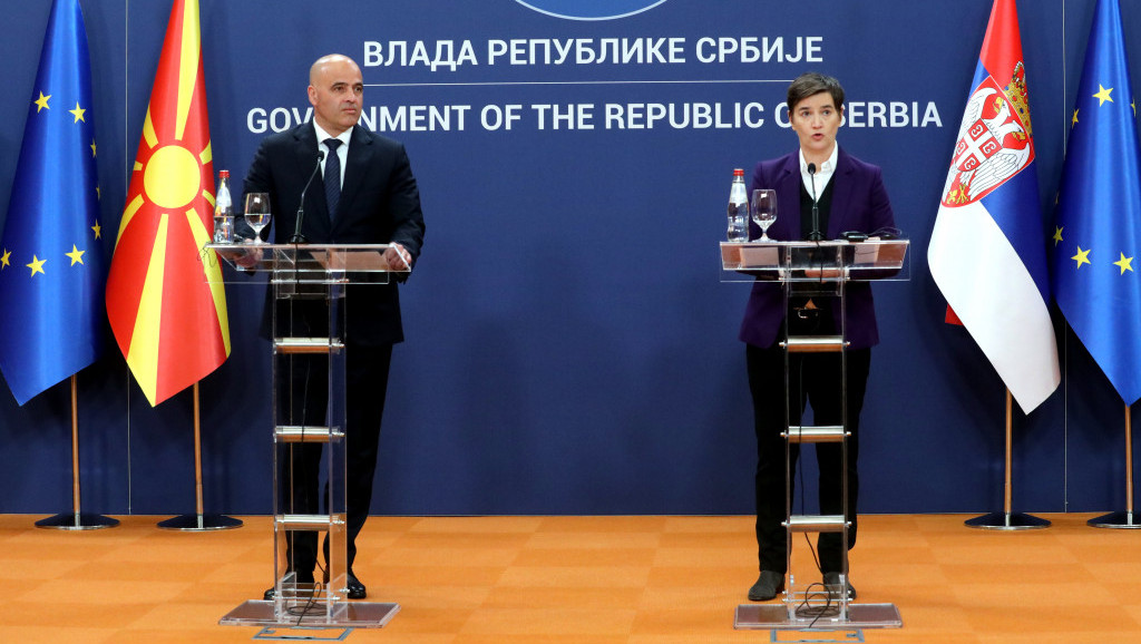Brnabić: Otvoreni Balkan koristi svim zemljama članicama, Kovačevski: Nema veće gluposti od granica