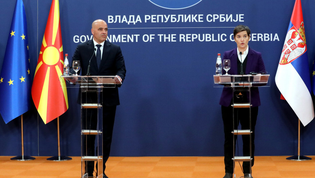 Brnabić: Otvoreni Balkan koristi svim zemljama članicama, Kovačevski: Nema veće gluposti od granica