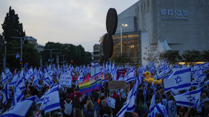 Izrael se ne smiruje: Protest desetina hiljada ljudi u Tel Avivu i Jerusalimu zbog Netanjahuve "reforme sudstva"