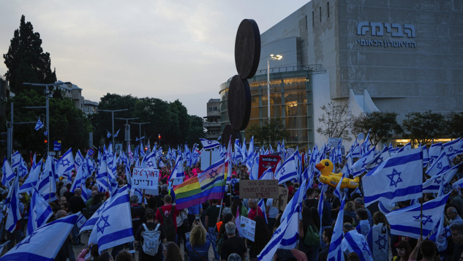 Izrael se ne smiruje: Protest desetina hiljada ljudi u Tel Avivu i Jerusalimu zbog Netanjahuve "reforme sudstva"