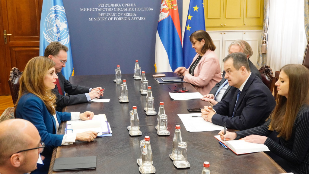 Ministar Dačić sa specijalnom predstavnicom GS UN i šeficom UNMIK