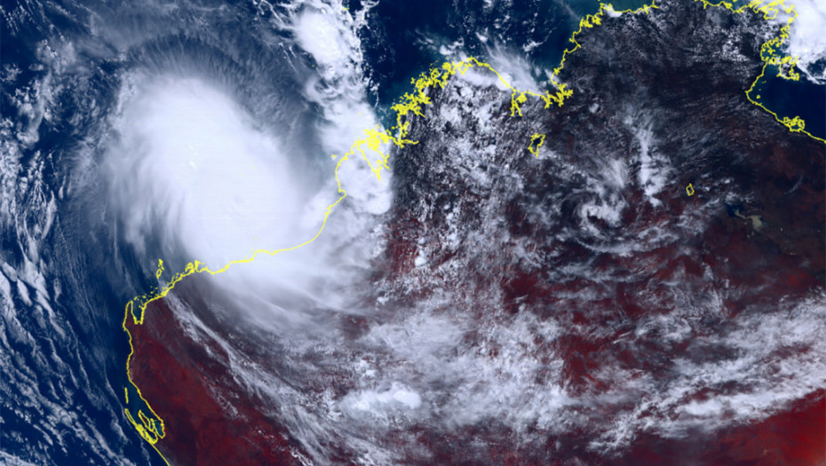 Tropski ciklon na obalama Zapadne Australije, stanovnici spremni za evakuaciju