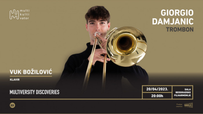 Počinje Koncertni serijal "Multiversity Discoveries": Nastup Đorđa Dajmanića i Vuka Božilovića u Sali filharmonije
