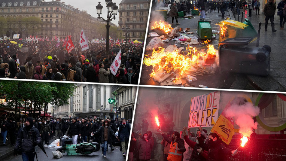 Ustavni savet podržao Makronov kontroverzni zakon: Napeto u Francuskoj, protesti i neredi u više gradova
