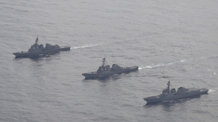 SAD, Japan i Južna Koreja počeli zajedničke vojne vežbe u Istočnom moru