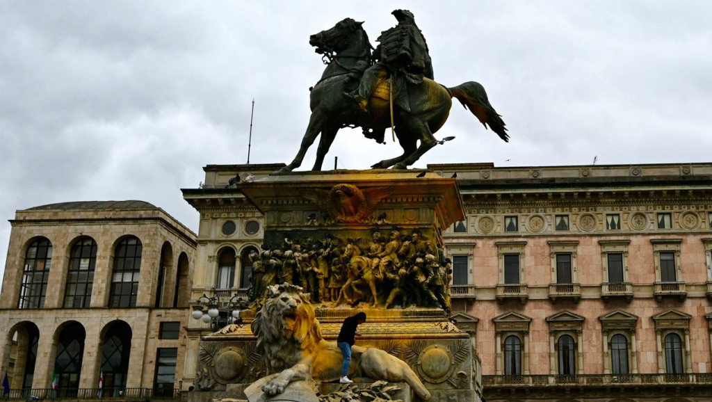 Vlasti Milana optužuju klimatske aktiviste da su "trajno oštetili" čuveni spomenik na Trgu Duomo