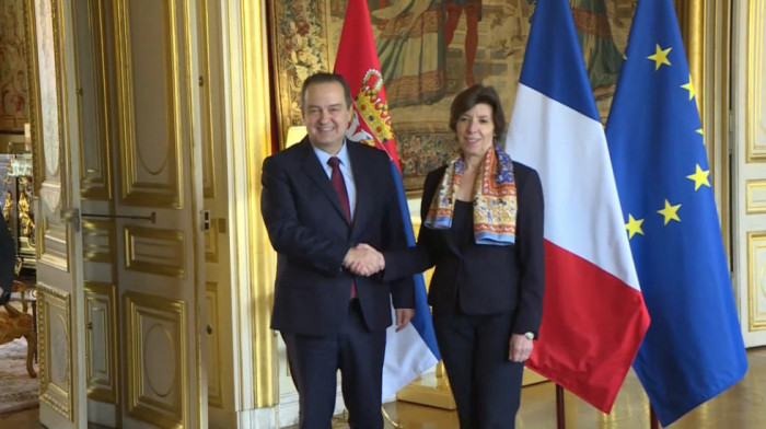 Dačić s francuskom ministarkom: Pritisak međunarodne zajednice od ključnog značaja za formiranje ZSO