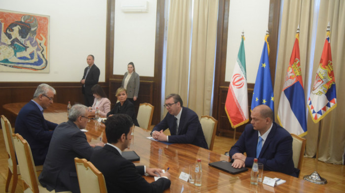 Vučić sa ambasadorom Irana: Zahvalnost za podršku teritorijalnog integritetu Srbije