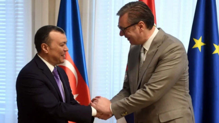 Vučić zahvalio Azerbejdžanu na glasanju u Savetu Evrope