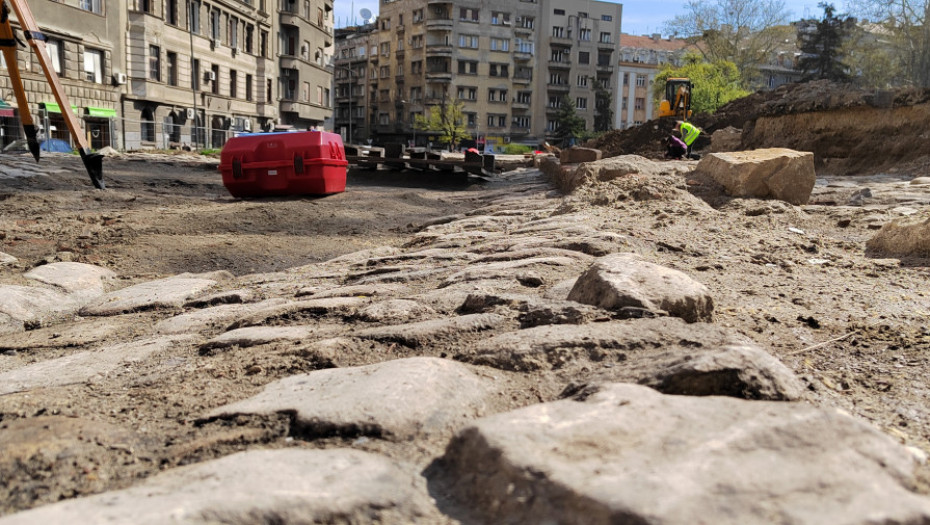 Pronađen deo rimskog vodovoda na lokalitetu kod zgrade Skupštine