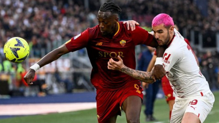 Podela bodova na "Olimpiku": Roma i Milan remizirali u derbiju Serije A