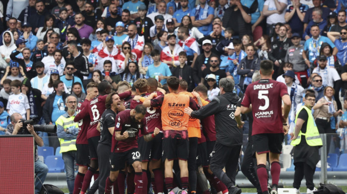 Salernitana upropastila slavlje, Napoli će još čekati na overu titule prvaka Italije