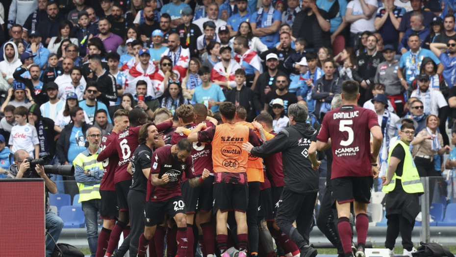 Salernitana upropastila slavlje, Napoli će još čekati na overu titule prvaka Italije