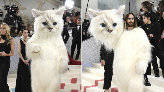 Met Gala u znaku mačke Karla Lagerfelda: Džered Leto i Dodža Ket kostimima izazvali najviše pažnje