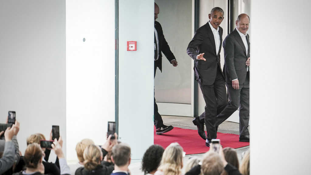 Barak Obama se sastao sa Šolcom i Merkelovom