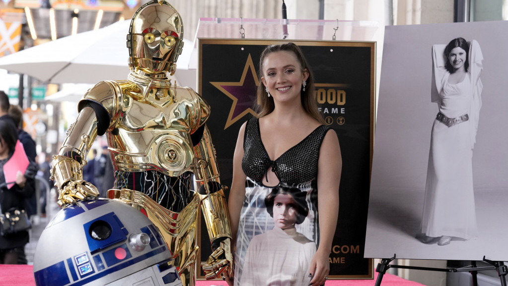Glumica Keri Fišer posthumno dobila zvezdu na Holivudskoj stazi slavnih