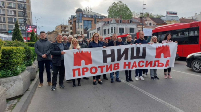 Protest "Srbija protiv nasilja" u Nišu: Isti zahtevi kao na skupovima u Beogradu i Novom Sadu