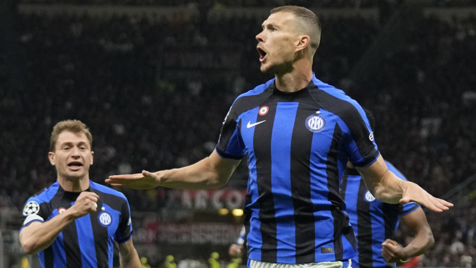 Inter "pregazio" Milan, Džeko i Mktarijan napravili prvi korak ka finalu Lige šampiona