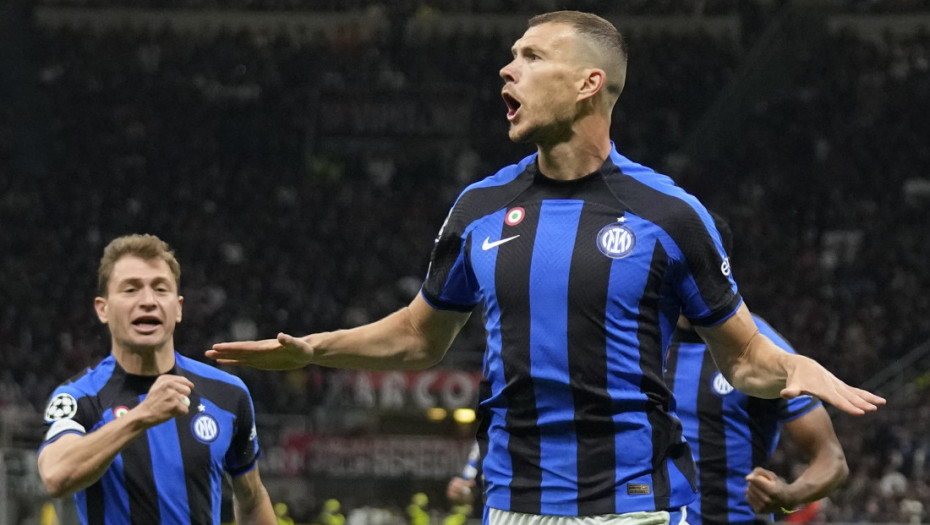 Inter "pregazio" Milan, Džeko i Mktarijan napravili prvi korak ka finalu Lige šampiona