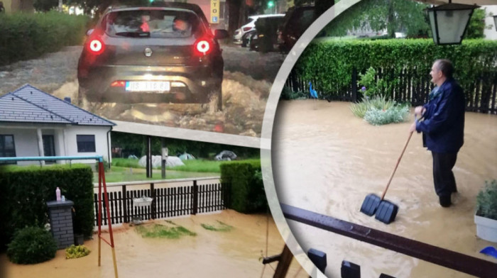 MUP intervenisao u više mesta zahvaćenih nevremenom: Poplavljene ulice u Novom Sadu, u Koceljevi ugroženi vrtić i škola