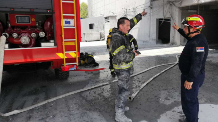 Ugašen požar u pogonu kompanije u Boru: Nema povređenih, vatrogasci spasili 20 rudara