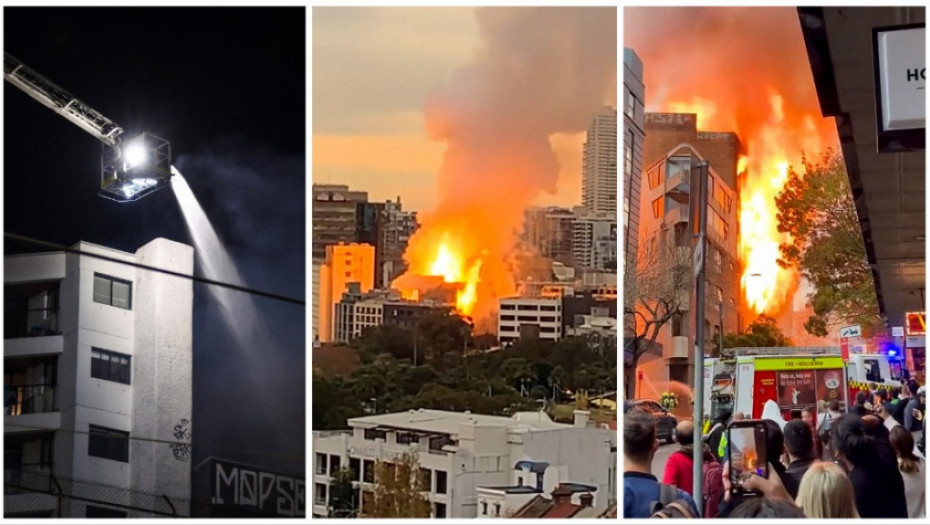 Veliki požar u centru Sidneja, gori višespratnica